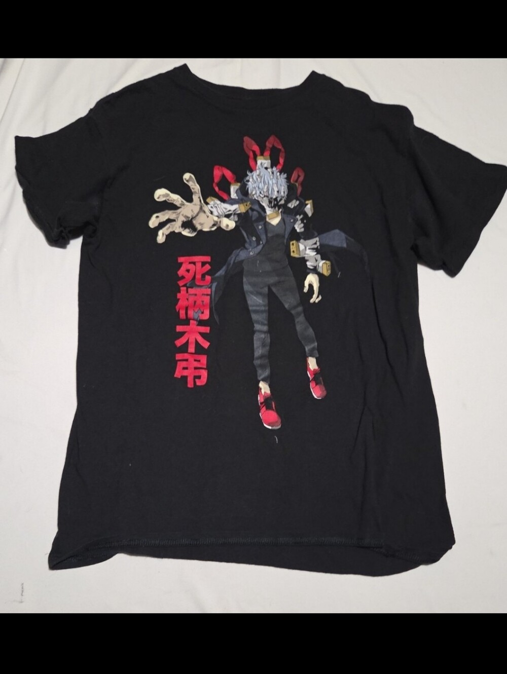 My hero academia women's medium anime black shirt #18